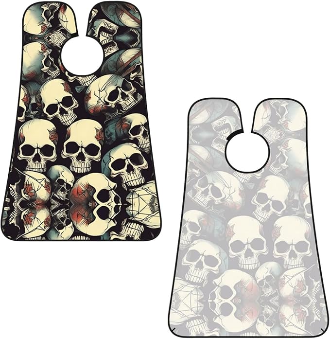 Underwater Scenery Print Beard Bib Shaving Apron, Beard Hair Trimming Cape Gift For Dad