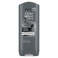 DOVE MEN + CARE Purifying Charcoal + Clay Body and Face Wash with 24-Hour Nourishing Micromoisture Technology Body Wash for Men, 13.5 oz