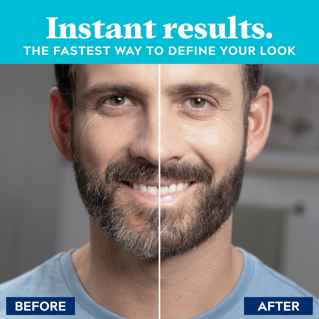 JUST FOR MEN 1-Day Beard & Brow Color, Temporary Color, Dark Brown