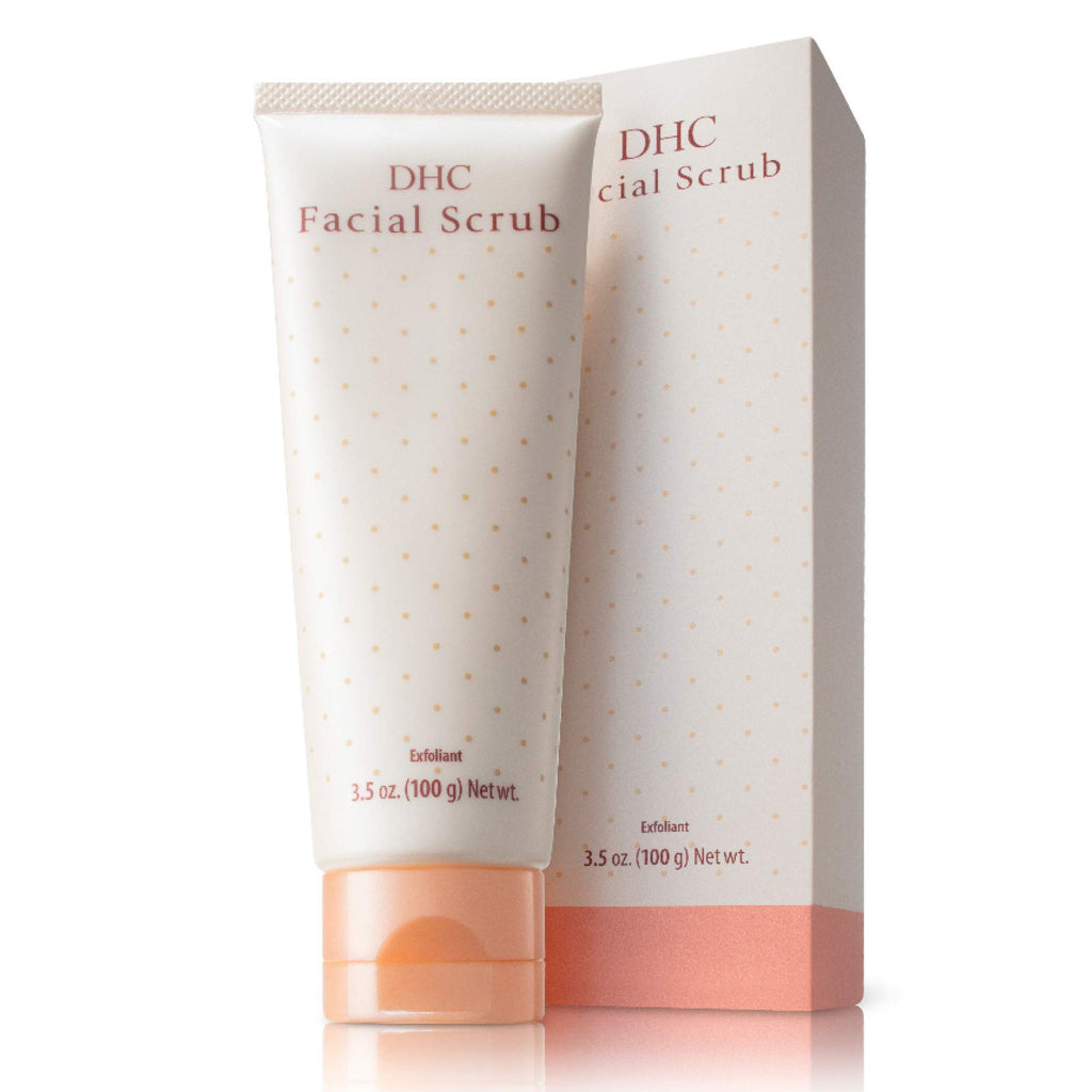 DHC Facial Scrub, Gentle Apricot Facial Exfoliator, Microbead-Free, 3.5 oz