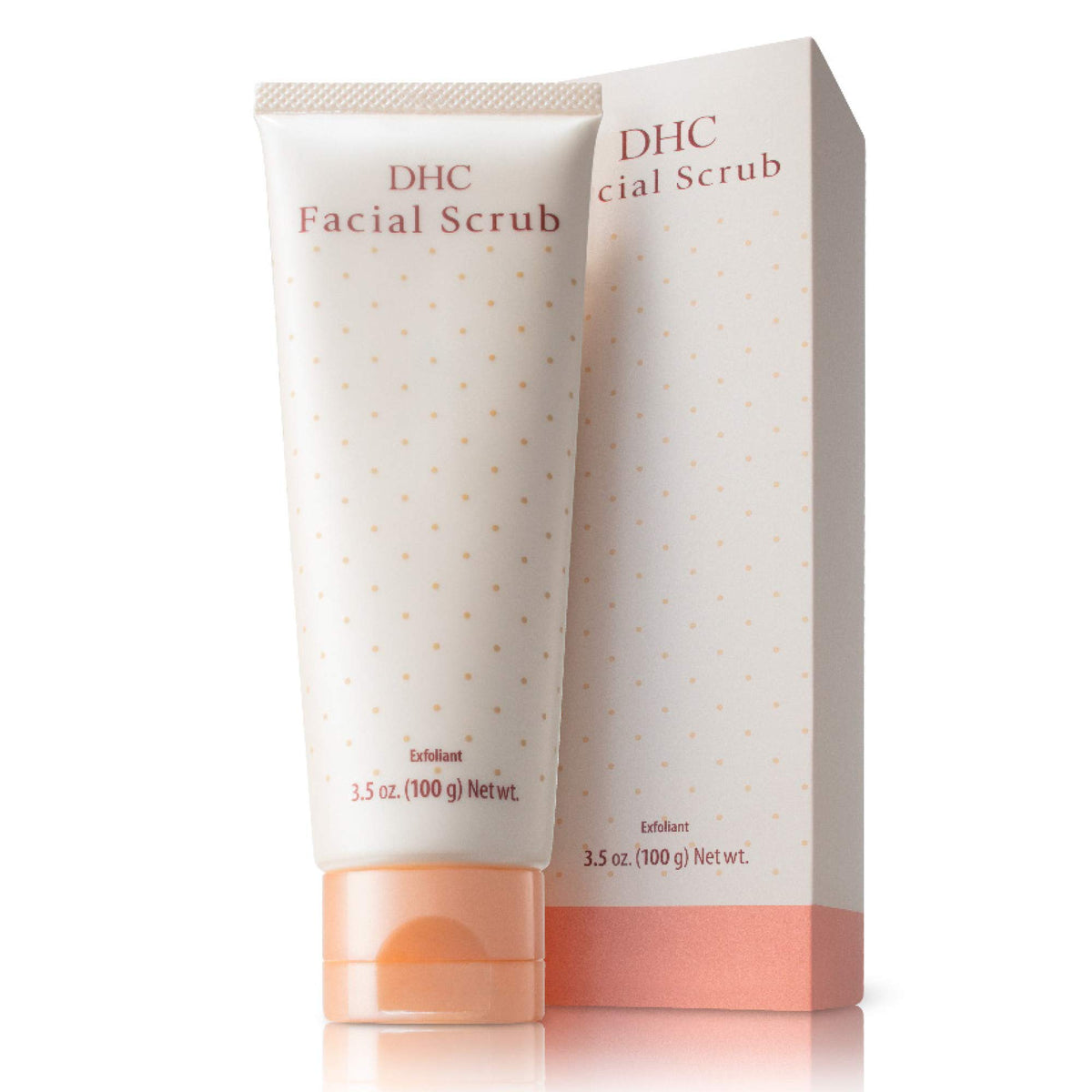 DHC Facial Scrub, Gentle Apricot Facial Exfoliator, Microbead-Free, 3.5 oz