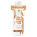 Dove Plant Milk Body Wash Coconut & Lychee, 17.5 fl oz I Plant milk body wash with coconut milk blend and tropical lychee scent for soft, moisturized and healthy-looking skin