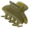 Camila Paris CP3552 French Hair Clip for Women, Small, Green 2.5 Inch Girls Hair Claw Clips Jaw Fashion Durable Styling Hair Accessories for Women, Strong Hold No Slip Grip, Made in France