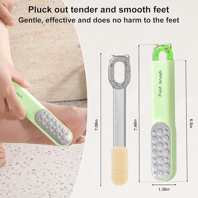 Callus Remover for Feet, Foot File & Foot Scrubber, Safe Hard Skin Removal