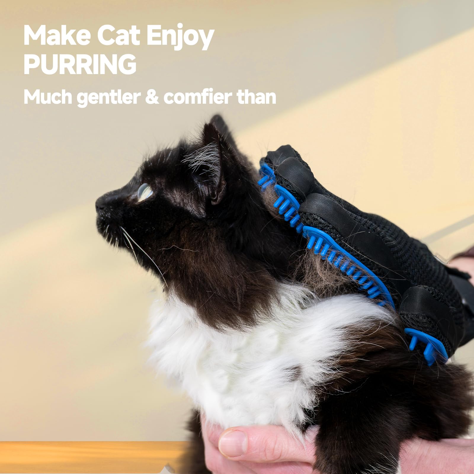 NVNAN 5-in-1 Pet Grooming Kit with Deshedding Rake