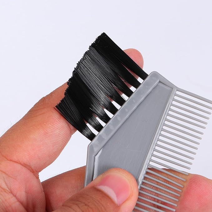 Acooruiteng Hair Dye Brush Professional Hair Color Brush Soft Dye Brush Reusable Hair Coloring Brush Durable Hair Color Brushes for Students Women Salon Use Home DIY Dyeing(2 Pcs)