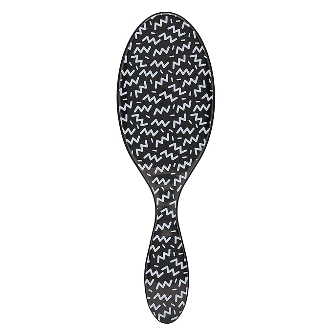 Wet Brush Original Detangler Hair Brush, Hipster Squiggle, Ultra-Soft IntelliFlex Bristles, Detangling Bristles Glide Through Tangles (Wet & Dry Hair), Women & Men