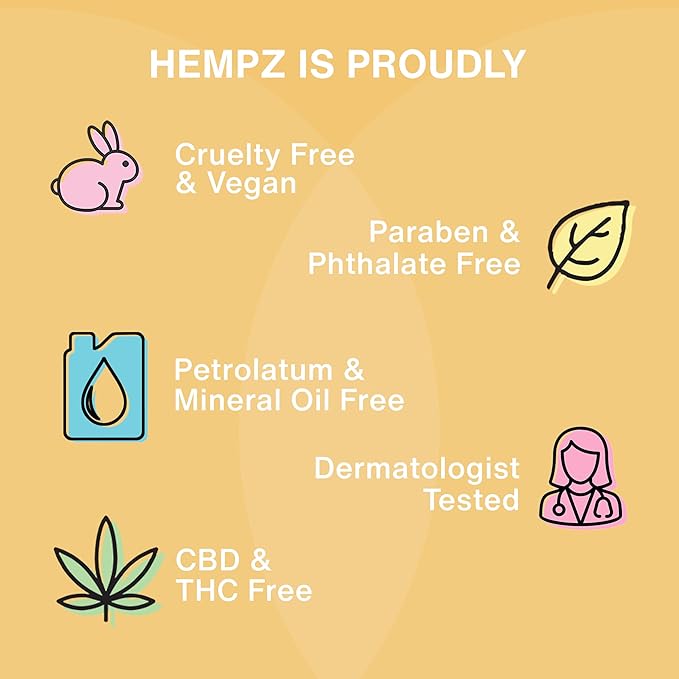 Hempz Sweet Pineapple & Honey Melon Moisturizing Skin Lotion, Hemp Seed Herbal Body Moisturizer with Jojoba, Natural Extracts, Vitamins A and E, 2.25 oz