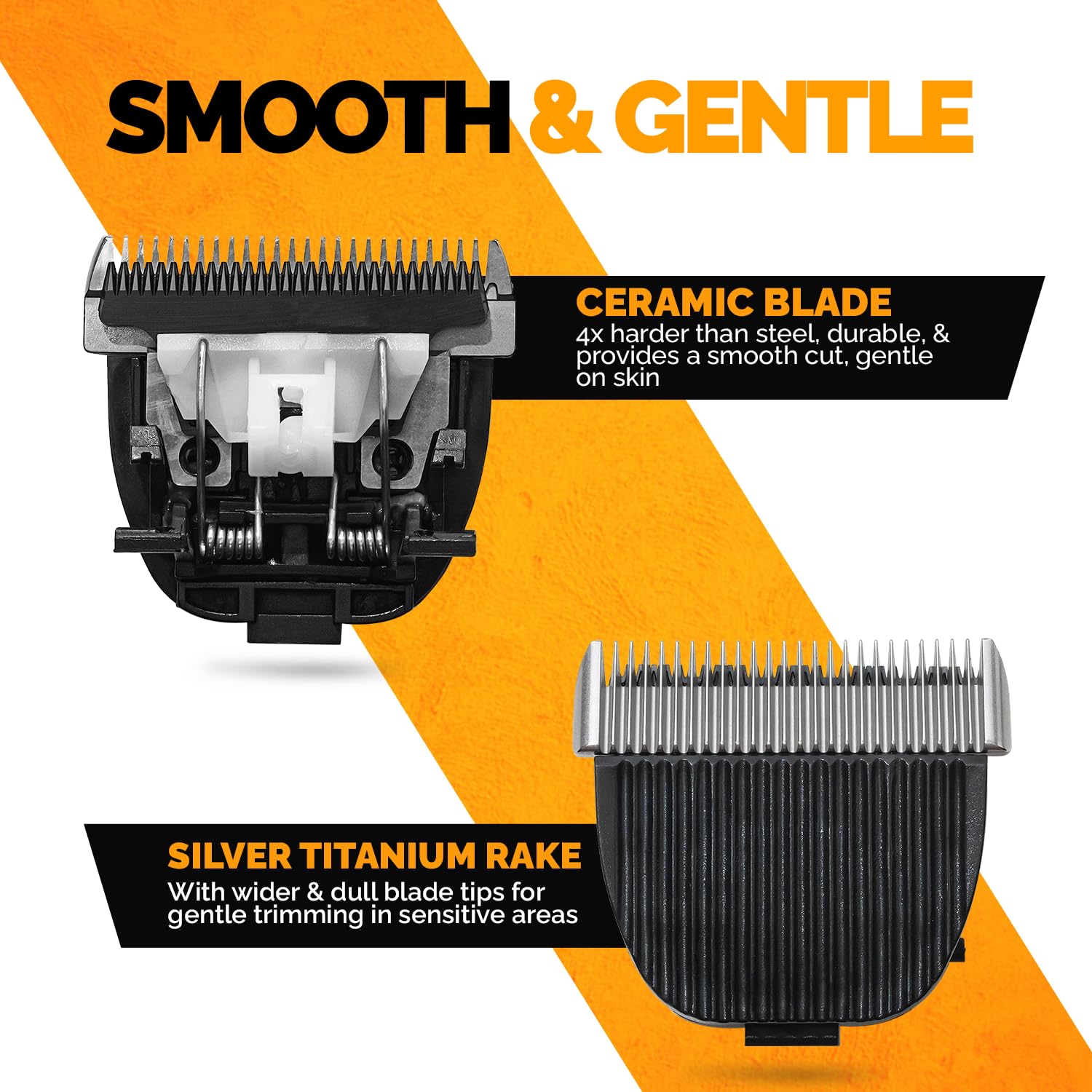 Brio Body Blade Assembly for Beardscape V1 & V2 – Great for Sensitive Skin