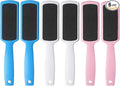 Fu Store Pedicure Foot Files Callus Remover with Double Sided Feet Rasp for Dead Skin Professional Scrubber for Feet (6 Pack)