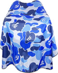 Barbohoo Barber Cape for Men Professional Hair Cutting Salon Cape with Snap Closures Waterproof Large Hairdressing Styling Cape Gown for Barber- 63”× 56” (New Camouflage D)
