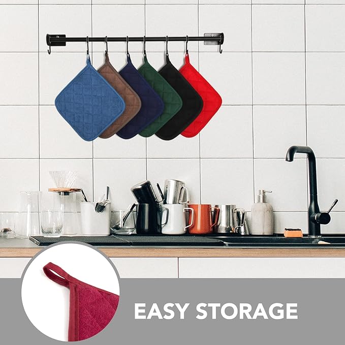 Joyhalo 6 Pack Pot Holders for Kitchen Clearance