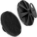 INNERNEED Food-Grade Soft Silicone Body Scrubber Shower Brush, Black