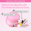 BANILA CO Clean it Zero Original Cleansing Balm Snoopy Edition | Korean Makeup Remover with Exclusive Keychain | Facial Cleanser for All Skin Types | Vegan Formula (100ml / 3.38 fl. oz)