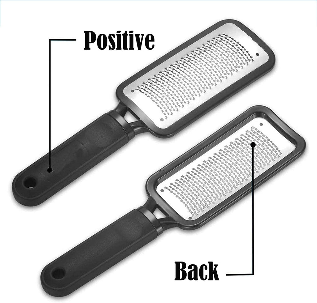 Professional Foot Files Callus Remover, Black, 1 Pack