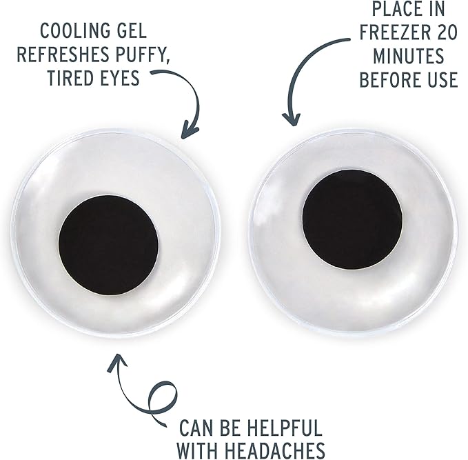 Genuine Fred Chill Out Eye Pads, Googly Eyes