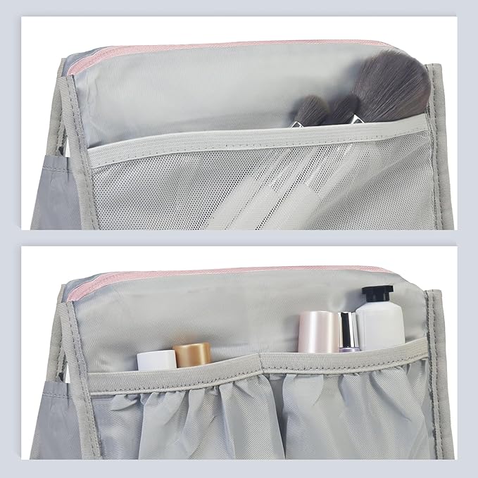Aosbos Small Makeup Pouch, Travel Cosmetic Bags for Women,Travel Pouch