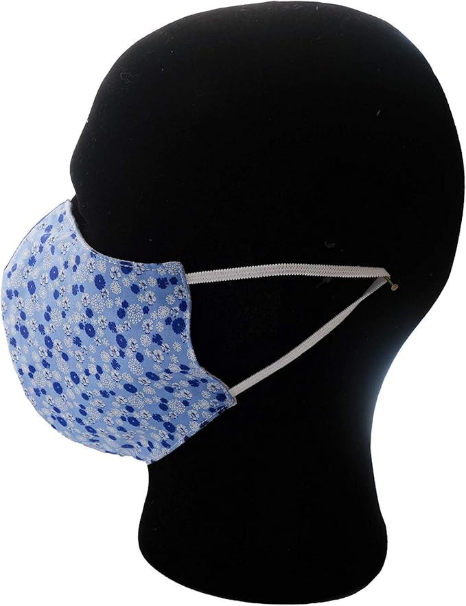 HOPE LOVE SHINE Face Mask Adjustable Filter Pocket Reusable Breathable Washable Cloth Mask Face Masks for Women Men - 5 Pack