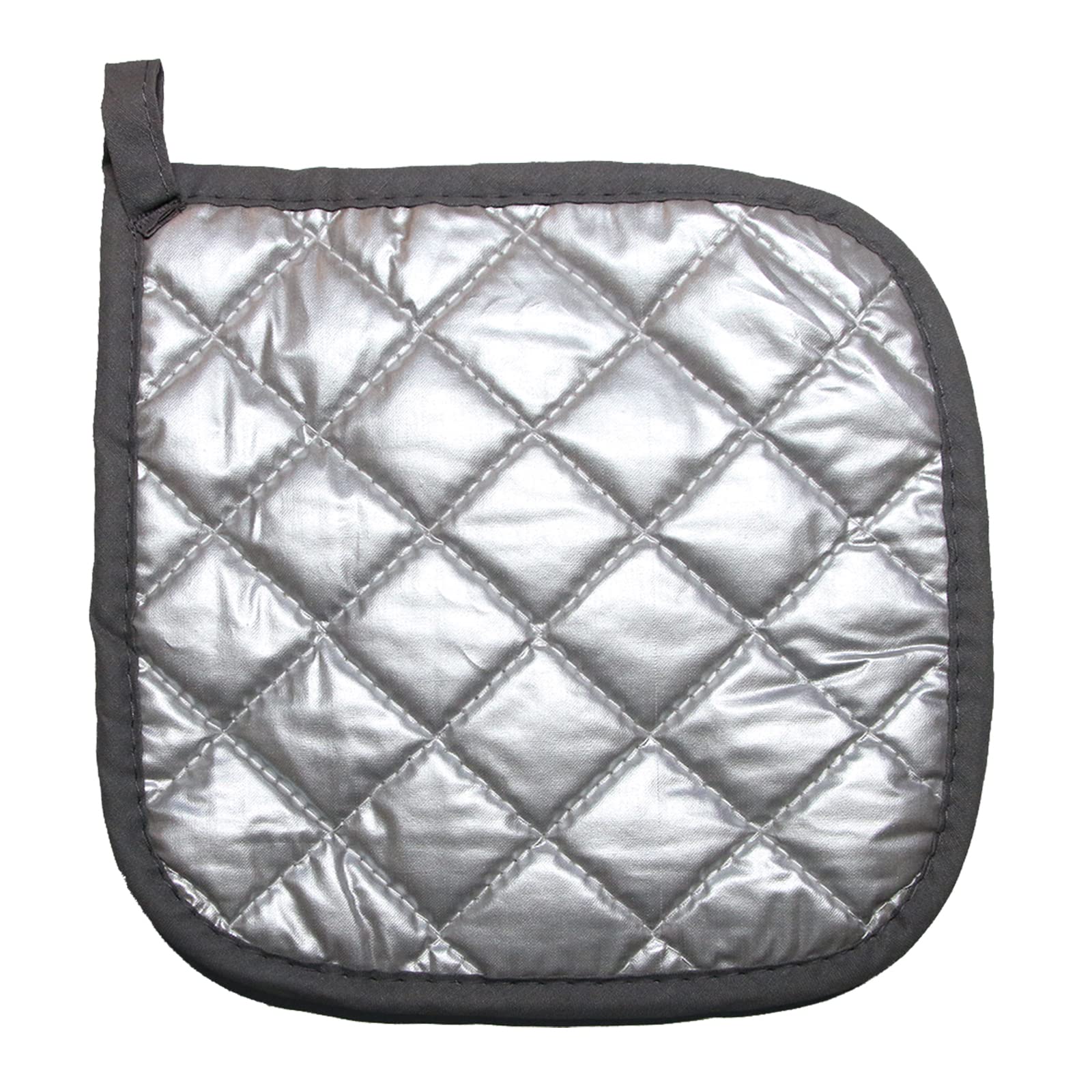 5 PCS Pot Holders for Kitchen, Cotton Potholers with Great Heat Resistance, Hot Pads, Trivets for Cooking and Baking Grey