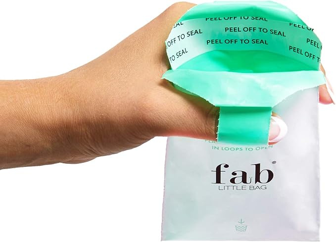 Fab Little Bag Sanitary Waste Bags - Pack of 200 Dispenser Bags (Dispenser Sold Separately) - Prevents Odours, No Mess, Eco Friendly