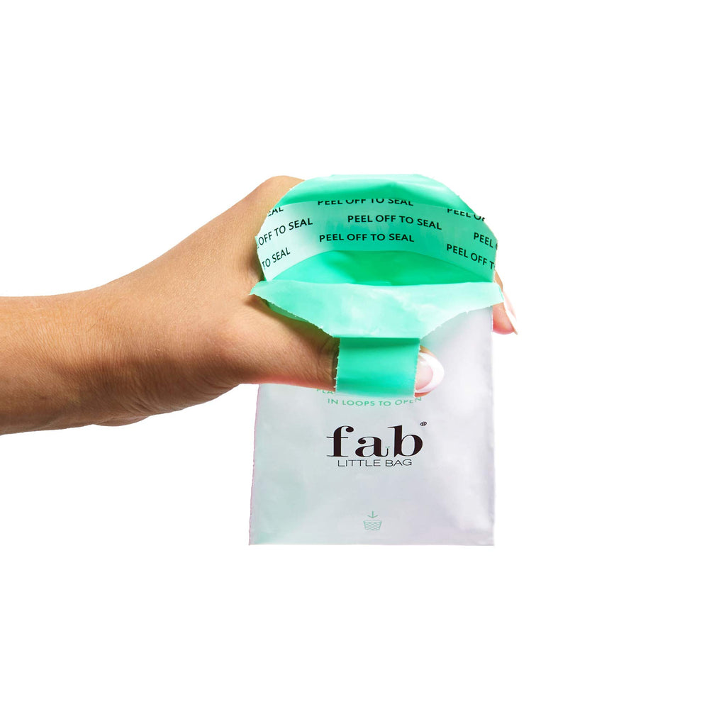Fab Little Bag Sanitary Waste Bags - Pack of 200 Dispenser Bags (Dispenser Sold Separately) - Prevents Odours, No Mess, Eco Friendly