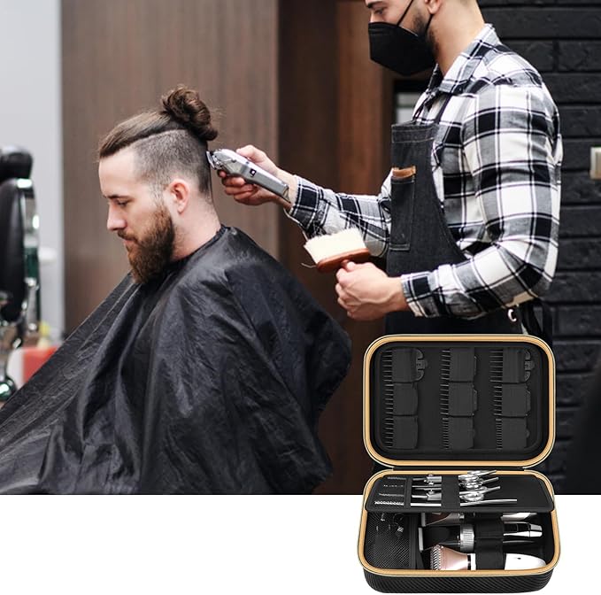 Boobowl Barber Accessories Bag for Clippers and Supplies, Hair Clipper Box