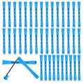 DOPENSPI 40 PCS Small Perm Rods for Short Hair, Plastic Curling Rods Cold Wave Rod Perming Curlers Hair Curling Rollers Perm Rod for DIY Styling Natural Hairs Short Long Hairs