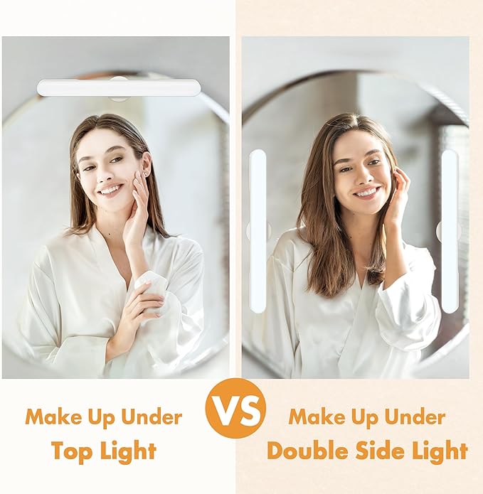 cambk Set of 2 Vanity Makeup Lights for Mirror