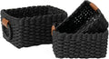 LA JOLIE MUSE Small Wicker Baskets for Organizing