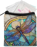 Artsy Sanitary Napkin Storage Bag Portable Period Organizer Pouch for Women Convenient Period Storage Case for Daily Use
