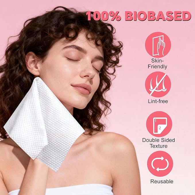 Compressed Towel 100 Pcs, Disposable Compressed Face Towels, 10×12 Inch Expanded, Portable Cotton Coin Tissues for Travel, Home, Camping & Outdoor Activities