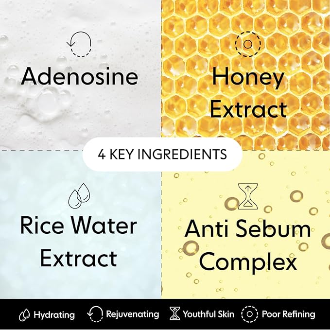 LOOPS WEEKLY RESET - Rejuvenating Hydrogel Face Masks - Rejuvenate, Hydrate, Refine, Visibly Plump - Moisturizing & Pore Refining - Glowing Skin Mask Face Mask Reduces Signs of Puffiness, 5pc