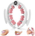 Terrepulse Anti Cellulite Roller & Lymphatic Drainage Massager | Deep Tissue Fascia Blaster & Muscle Roller | Tool for Sore Arms, Legs, Shoulders, Stomach & Buttocks (Pink)