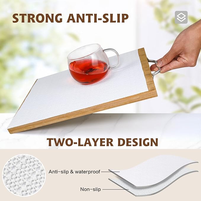 Shelf Liners for Kitchen Cabinets 23.6in x 39.37FT, Non Adhesive Drawer Liner Pure White Thickened Shelf Liner Non-Slip Easy to Clean for Tool Box Refrigerator with Knife and Tape Measure