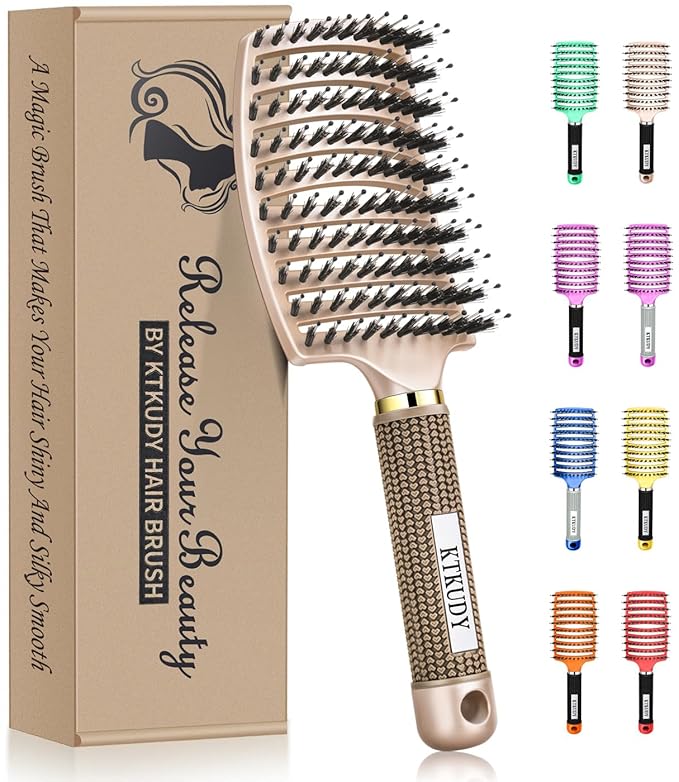 Detangling Brush for Women & Kids, Detangler Brush for Wet & Dry Hair