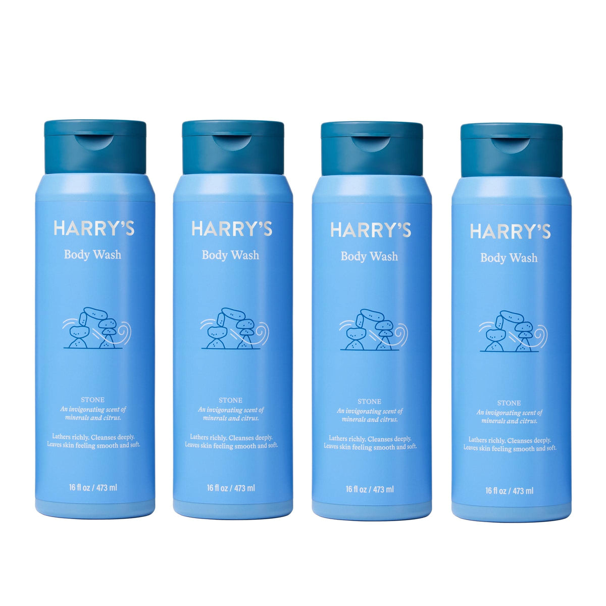 Harry's Men's Body Wash Variety Pack - 16 Fl oz (4 Pack)