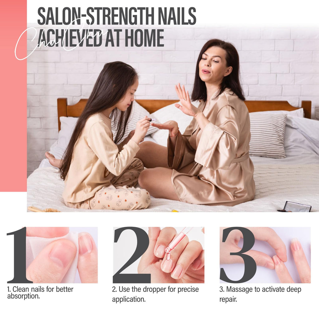 CHUCHU Vegan Cuticle Oil for Nails: Rose Jojoba Nail Cuticle Oil with Vitamin B & E for Moisturizes Cuticle and Nail's Skin - Prevents Hangnails and Chapped 15ML