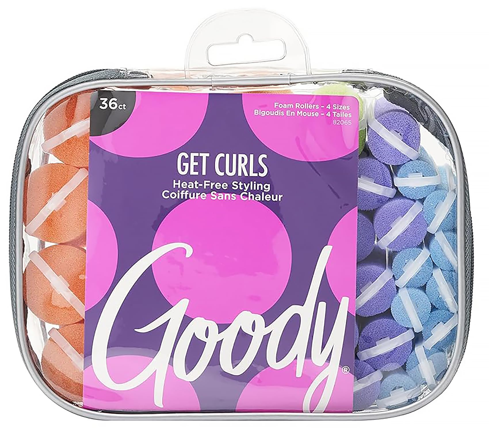 Goody Styling Essentials Foam Hair Roller, Mega Pack, 36 Count