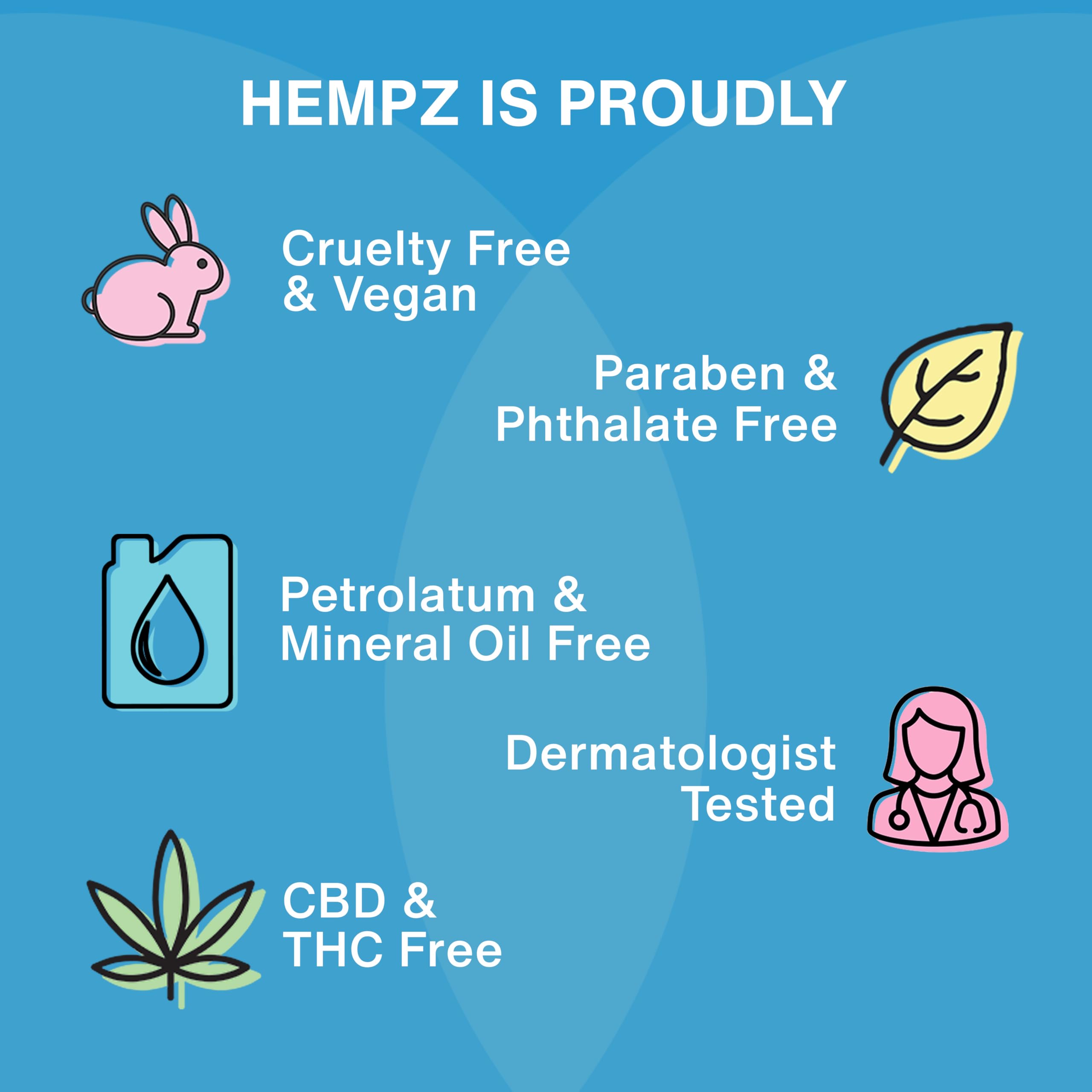 HEMPZ Triple Moisture Body Moisturizer, 17 Oz – Hydrating Lotion Rich with Minerals, Vitamin C, & Hempseed Oil to Nourish & Repair Extremely Dry or Sensitive Skin for Body