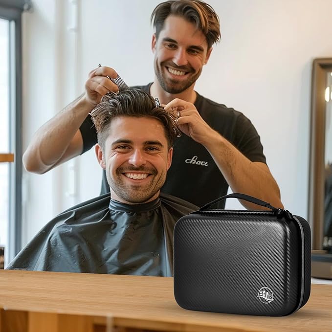 Boobowl Barber Accessories Bag for Clippers and Supplies, Hair Clipper Box