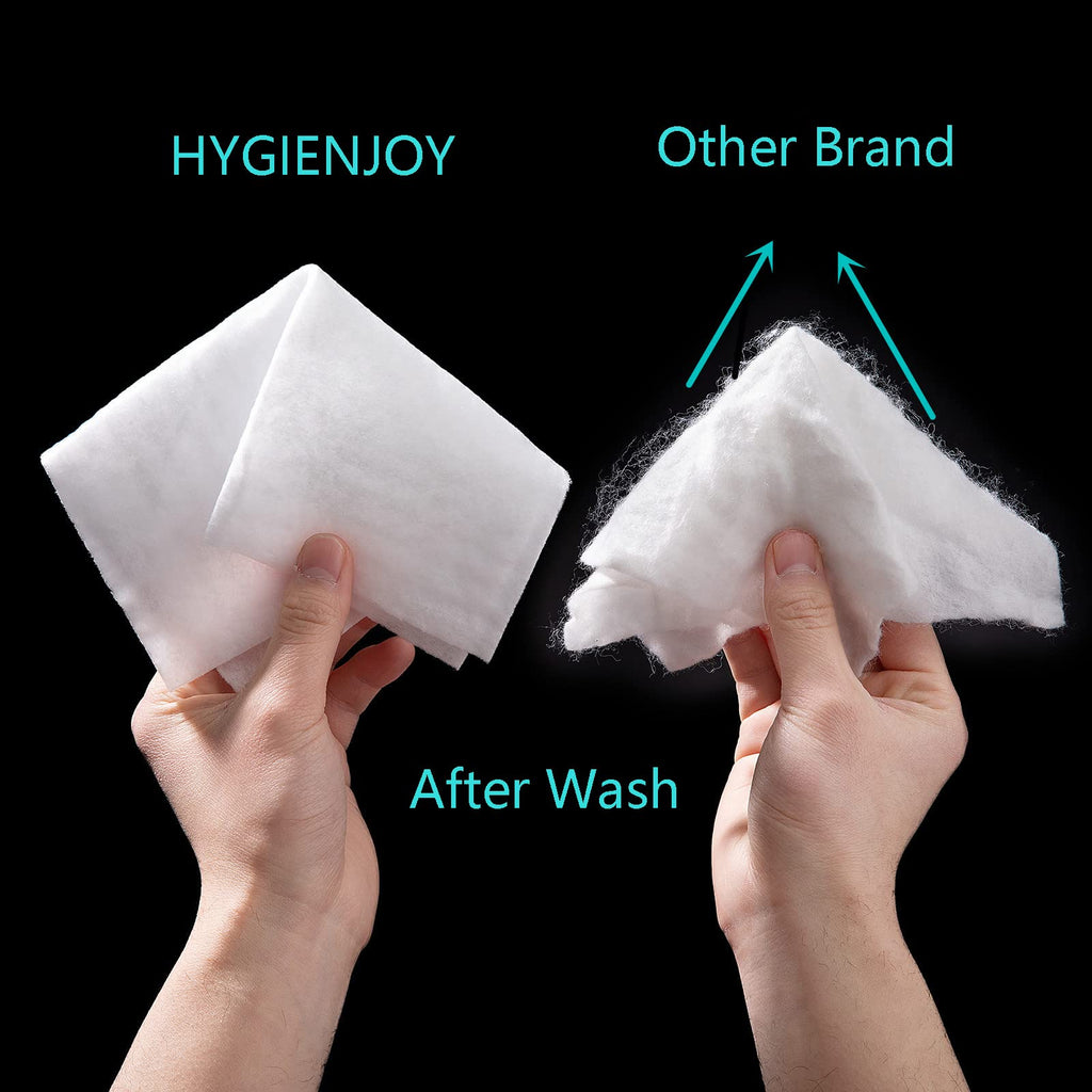 HYGIENJOY-Rinse Free Bath Sponges No Rinse Bathing Wipes(25 Counts)-No Residue Shower Wipes,Soap Infused,Lather,For the Elderly,Bedridden,Campers,Hikers,Post Surgery Must Haves