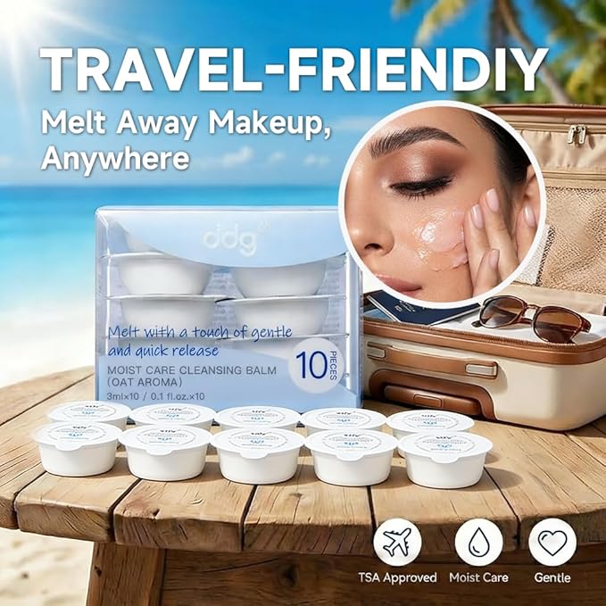 ddg Cleansing Balm Travel 10 Packs Sensitive Skin
