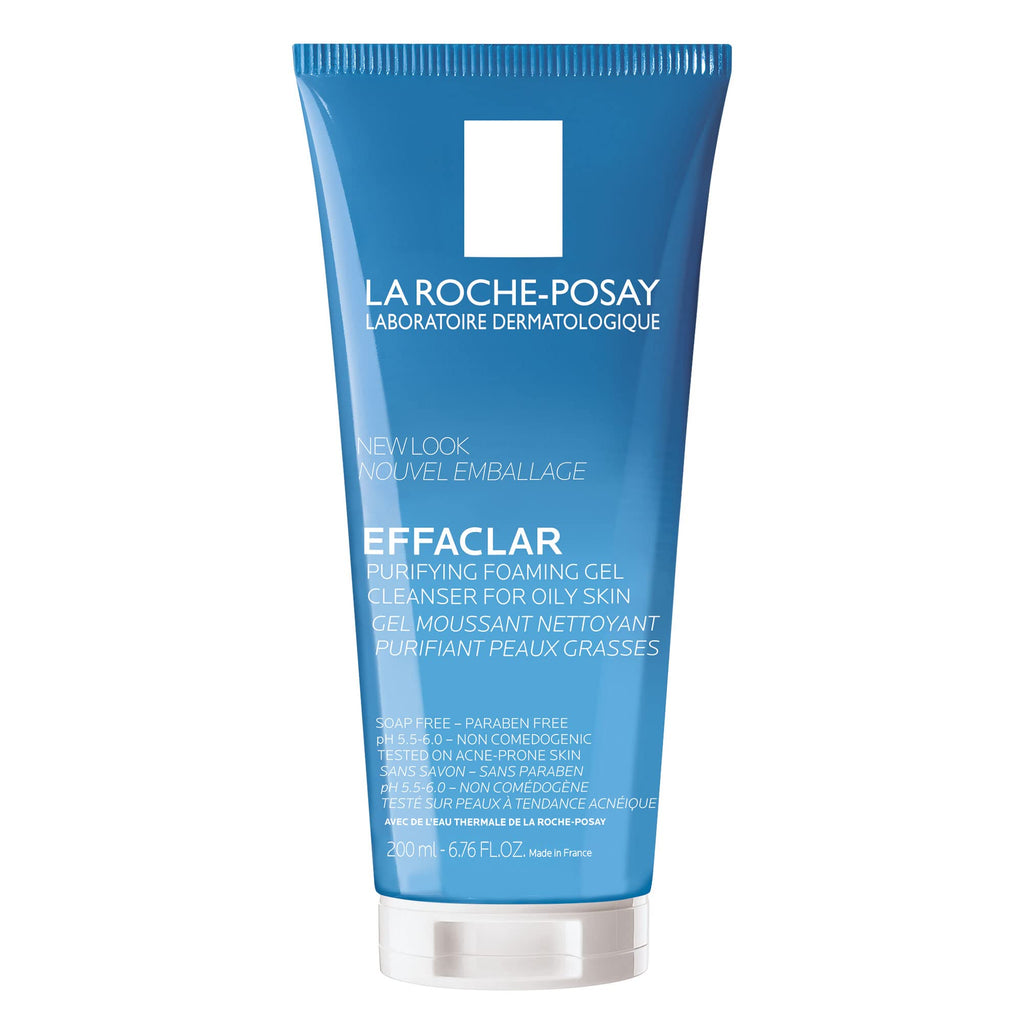 La Roche-Posay Effaclar Foaming Gel Cleanser for Oily Skin, 6.76oz