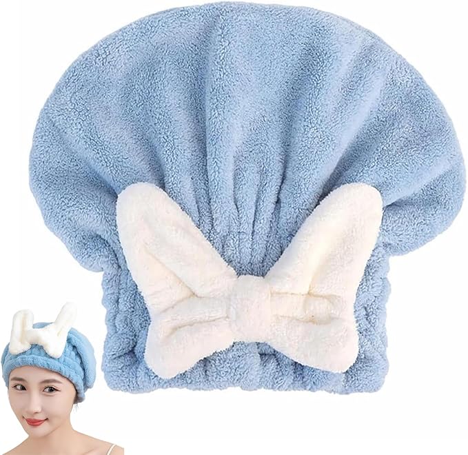YUMINGUHC Microfiber Hair Drying Caps for Women