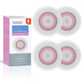 BRUSHMO Facial Cleansing Brush Head Replacements for Clarisonic, 4 Pack