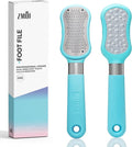 ZMOI Premium Foot File – 2-in-1 Callus Remover for Feet with Dead Skin Storage – for Dry, Cracked Heels, Hard Skin – High-Grade Stainless Steel Foot Scraper - 1 Count