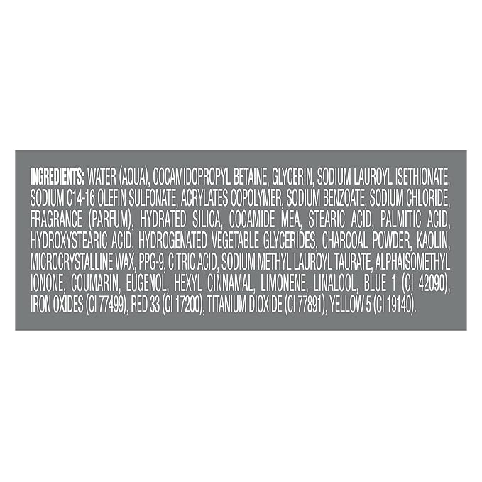 DOVE MEN + CARE Body and Face Scrub for Men, Charcoal Body Wash, 30 oz