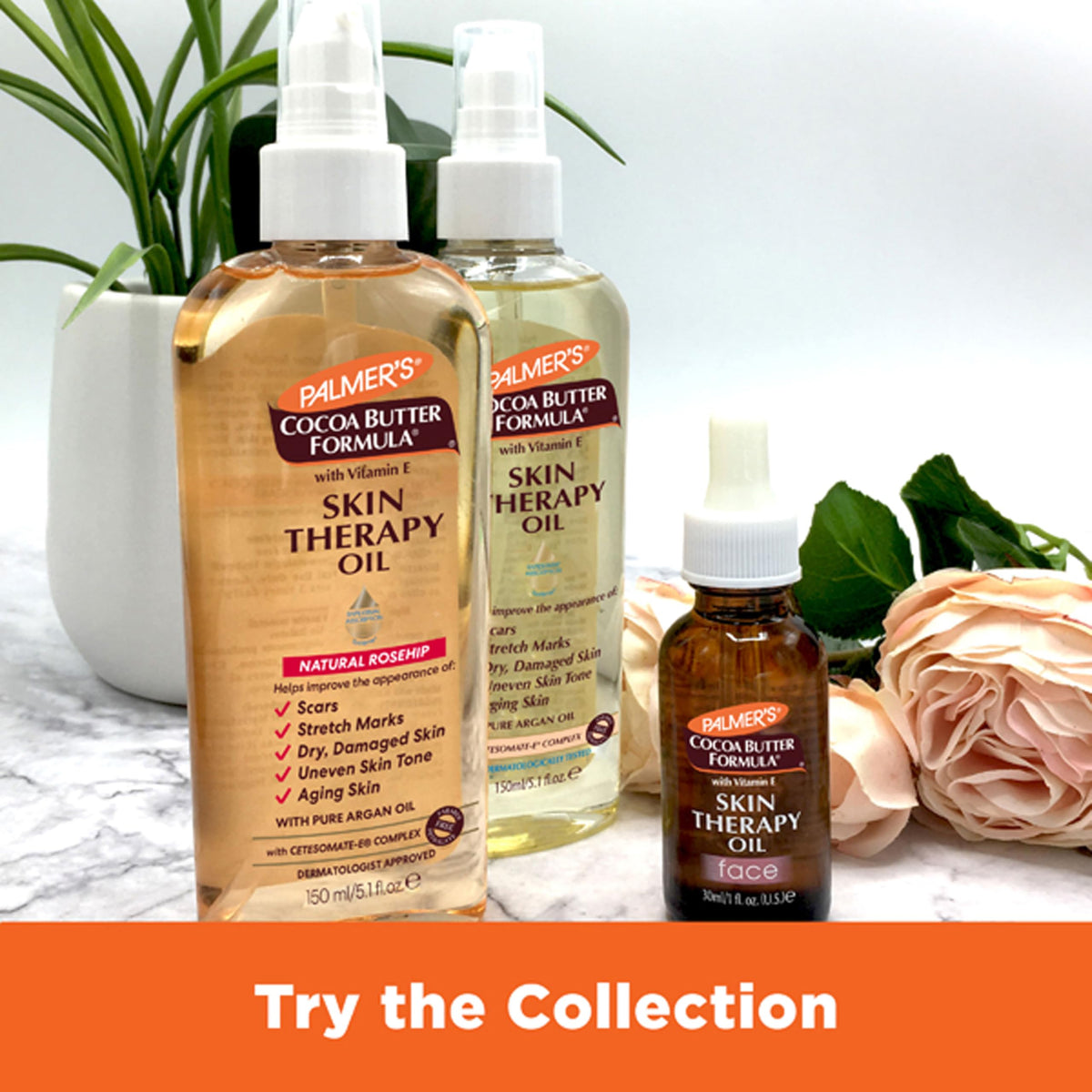 Palmer's Skin Therapy Rosehip Body Oil, Cocoa Butter Formula (5.1 Oz)
