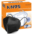 Hotodeal KN95 Face Masks 40Pcs, 5-Ply Breathable KN95 Mask for Adult, Black