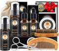 XIKEZAN Beard Kit Gifts for Men Grooming/Care-Soften,Soothe Beard GoodScent
